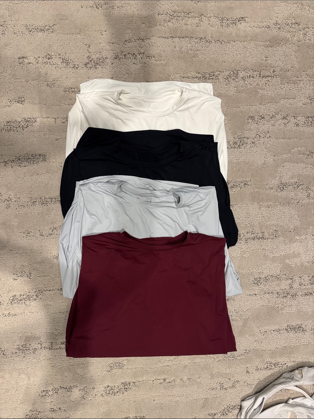 Halara Round Neck Ruched Cool Touch Yoga Tank Top